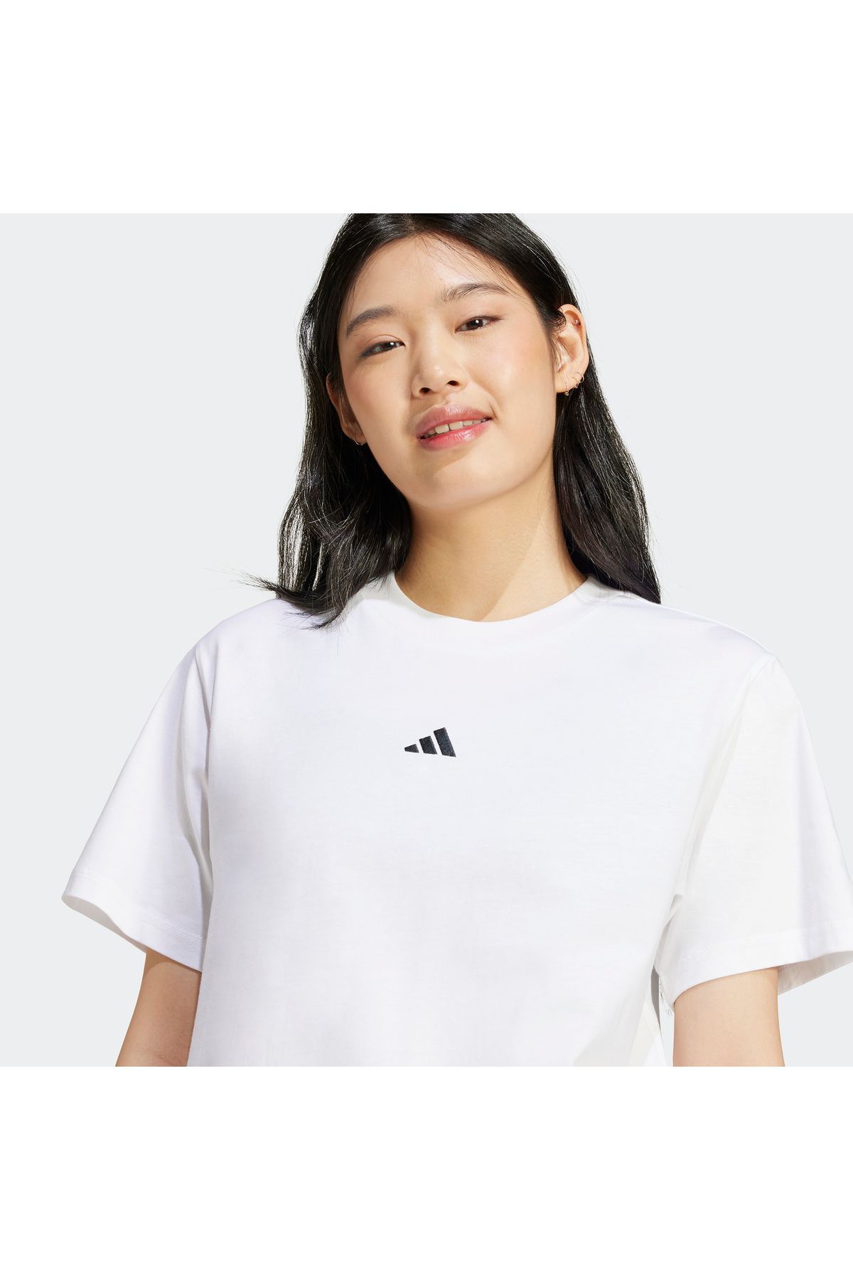adidas-Essentials Βαμβακερό μπλουζάκι με μικρό λογότυπο 5