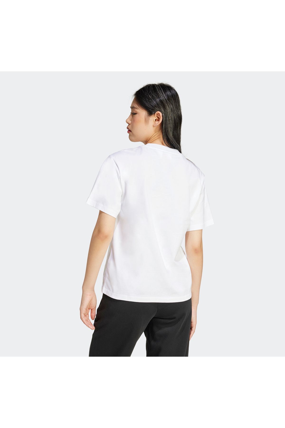 adidas-Essentials Βαμβακερό μπλουζάκι με μικρό λογότυπο 3