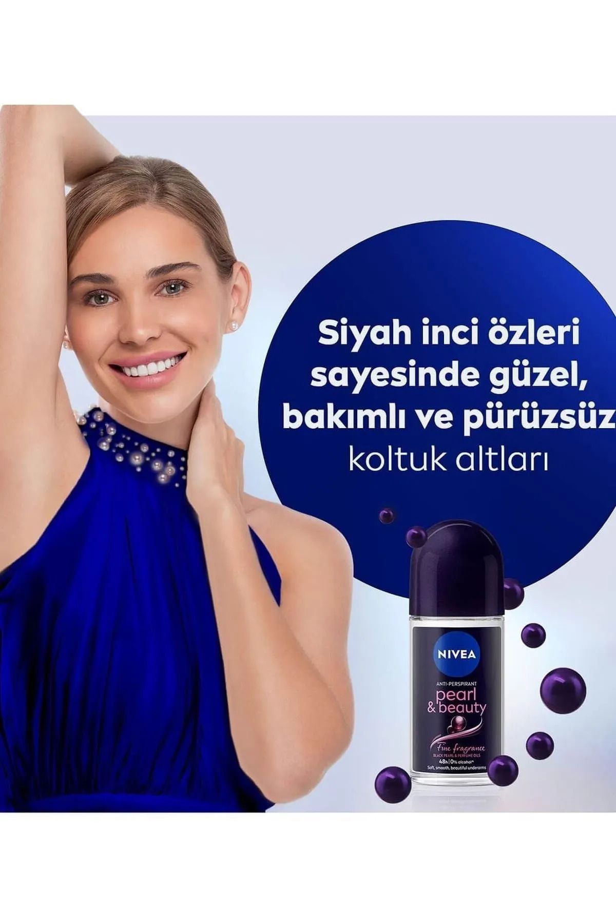 NIVEA PEARL & BEAUTY FINE FRAGRANCE ROLL-ON