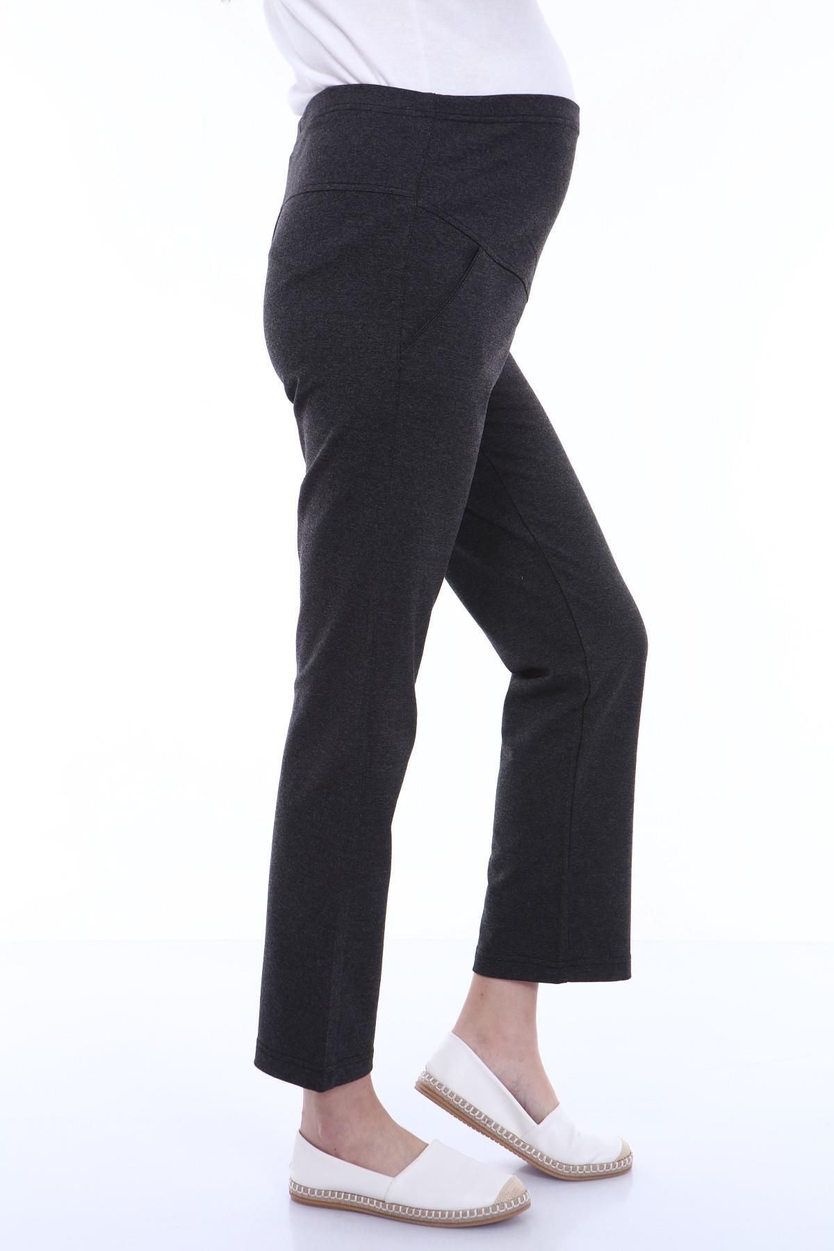 Işşıl-3115-Pregnant Two Thread Kneeless Tracksuit Single Bottom 2
