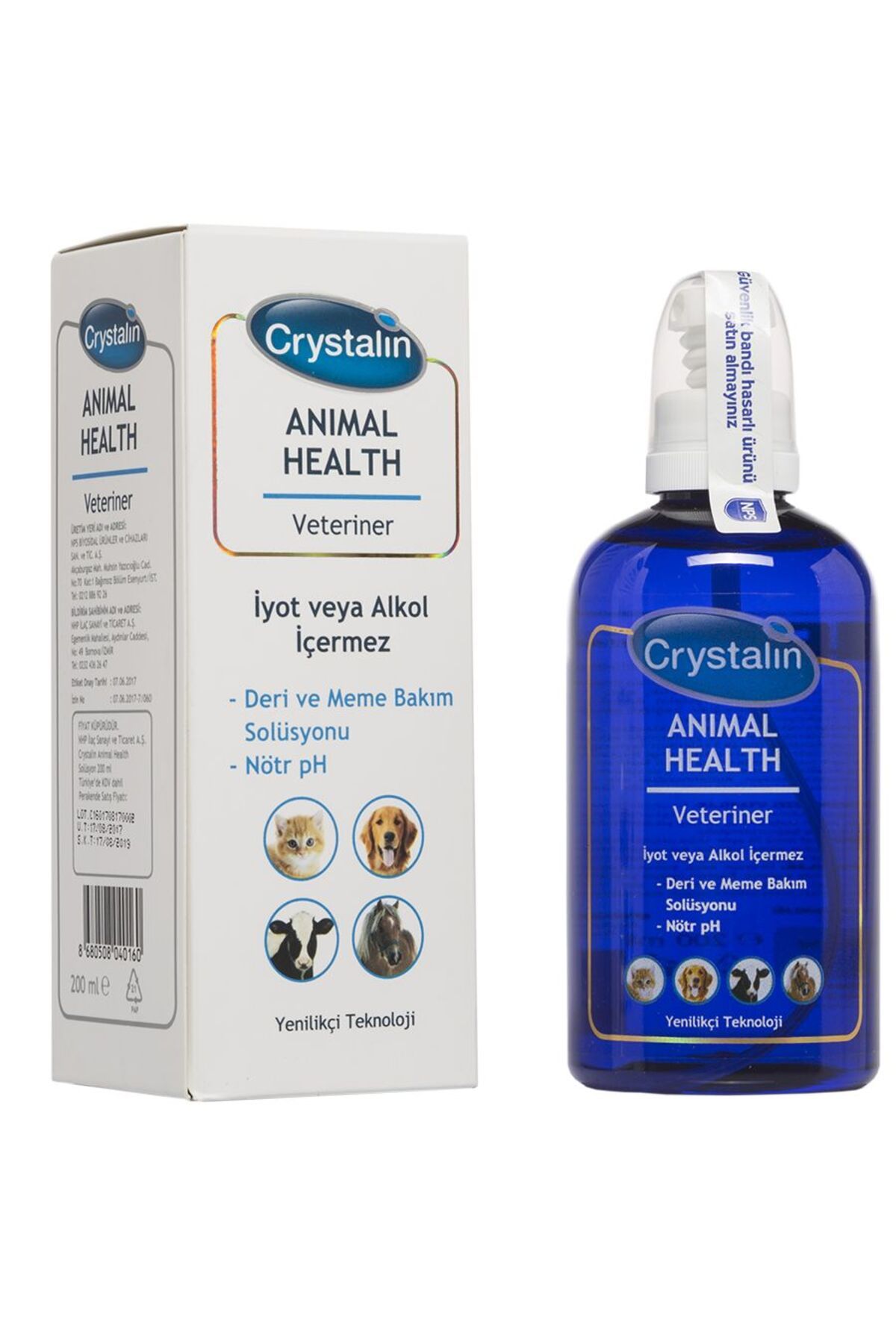 nuit dose Crystalin Kedi Köpek İçin Göz, 250 ml