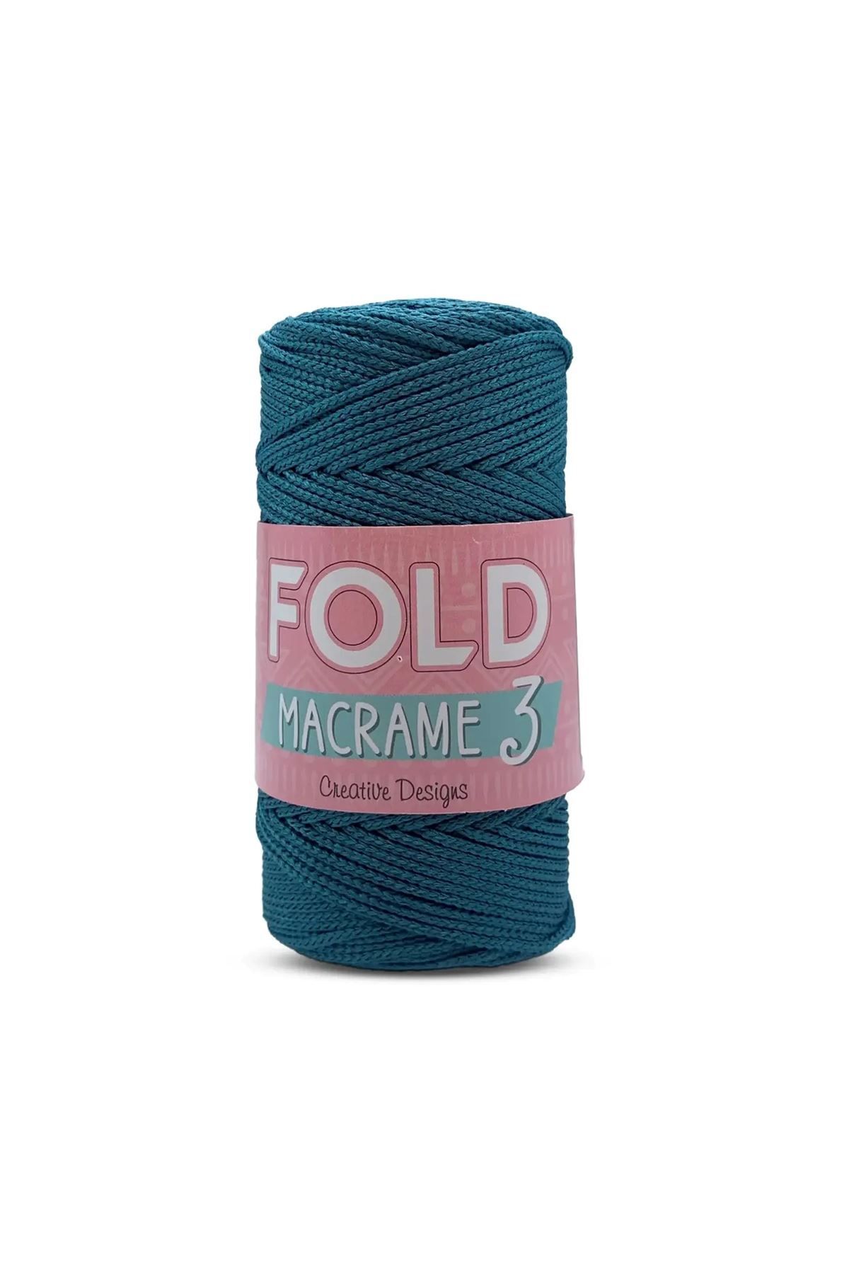 FOLD-Macrame Yarn No:3 - 238 polyester, 1 Mm String, 100 gr 115 M Supla String Bag String 1