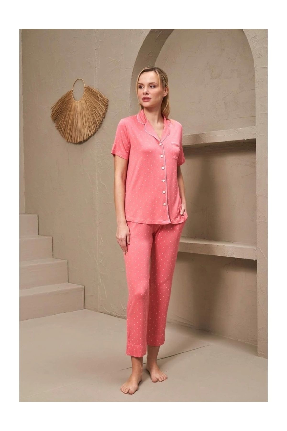 FTT SHOPPING MARKET Pjs 25163 Kısa Kol Pijama Takımı