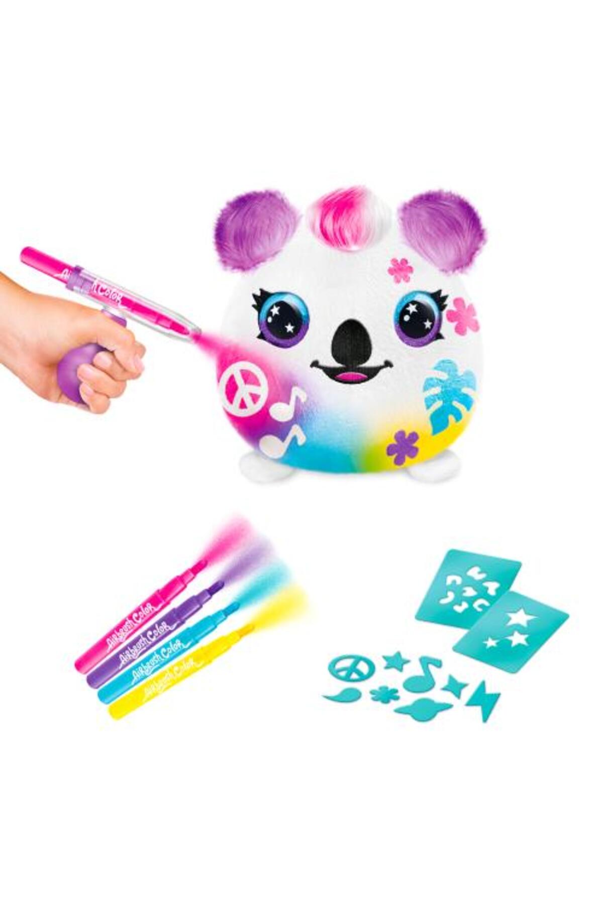 Mega Airbrush Plush Sürpriz Squishy Paint Bucket Koala - Fiyatı
