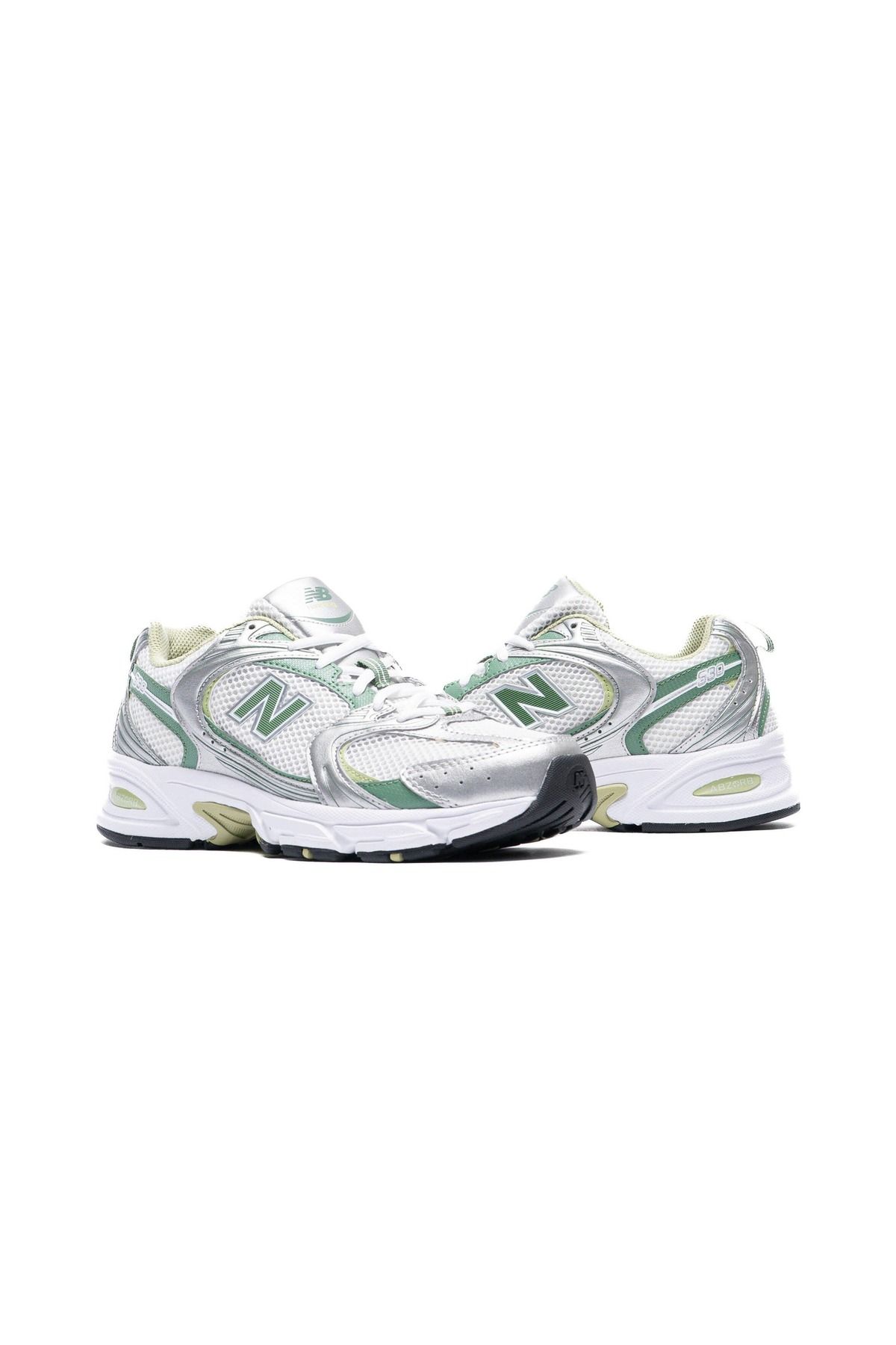 اسنیکر سبز زنانه نقره فلزی مالارد اورجینال New Balance