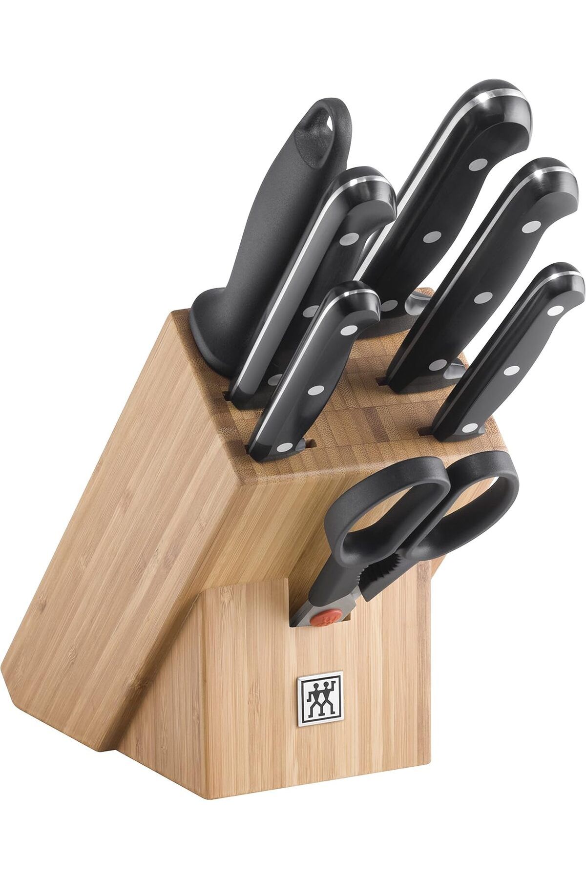 STOREMAX srhtDS Twın Chef 2 Blok Bıçak Seti, Paslanmaz Çelik Ve Ahşap, Siyah Desing 266450