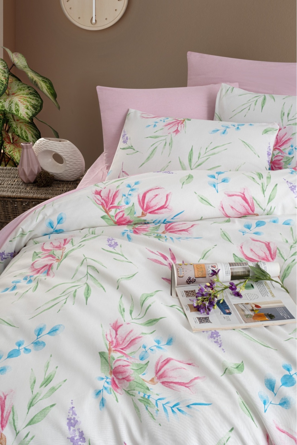 MyStory Home-Set cuvertură de pilota unică Tulip 2