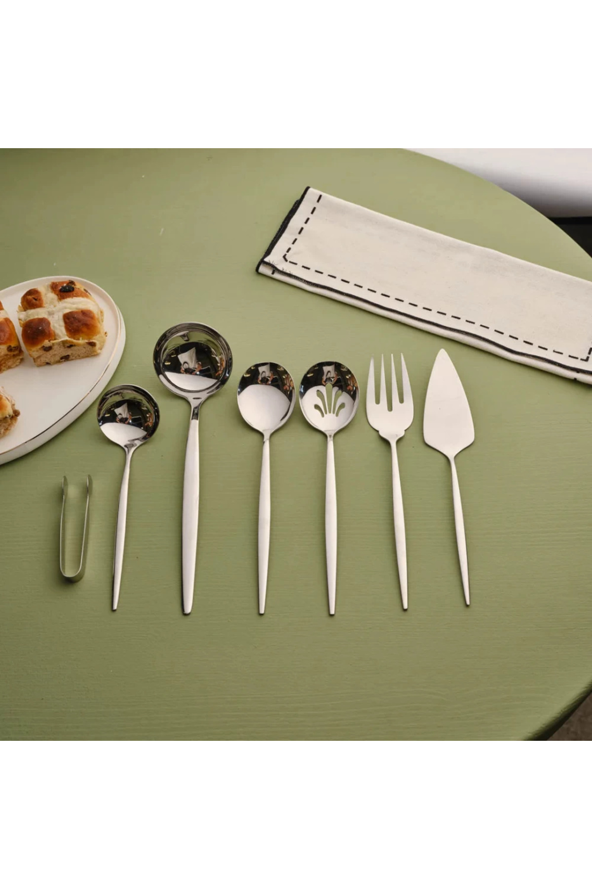 Karaca Orion Platin 7-Teiliges Service Set