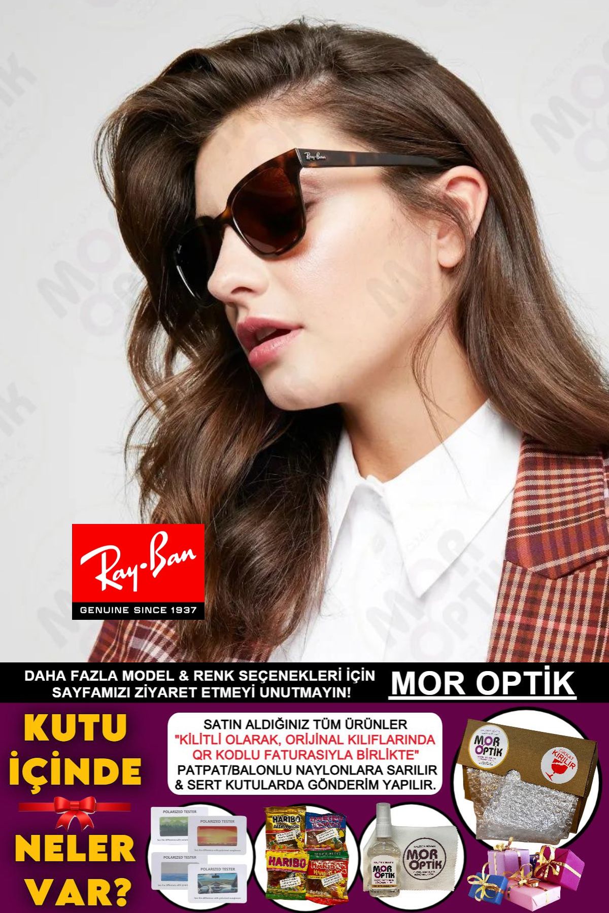 عینک آفتابی ری بن 000RB4323HNXXX