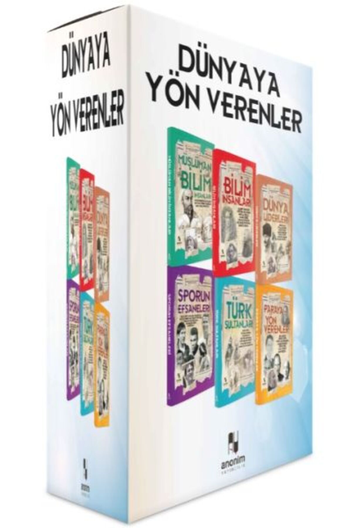 Anonim Yayıncılık Dünyaya Yön Verenler (6 Kitap Set)