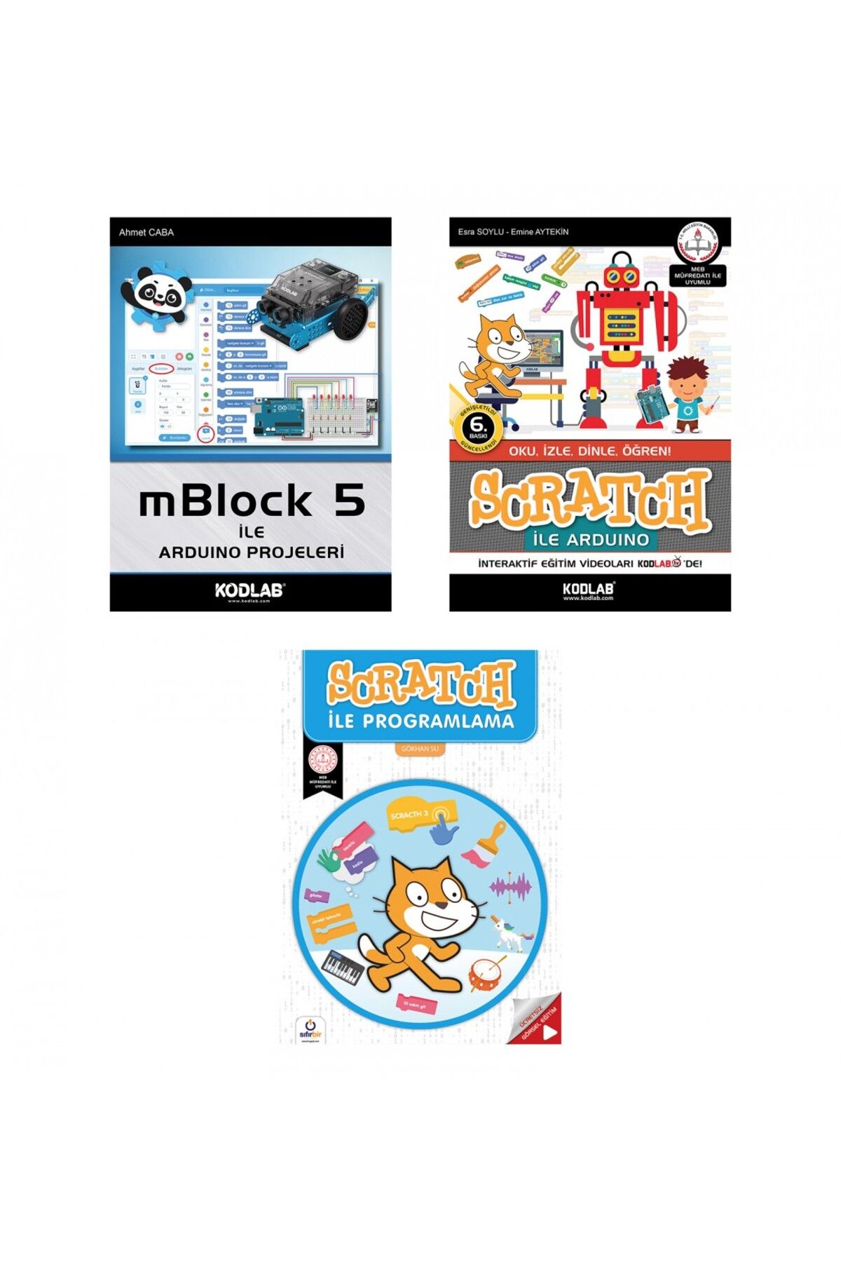 Kodlab Yayın Dağıtım hemenbugun SCRATCH İLE KEŞFET VE KODLA EĞİTİM SETİ