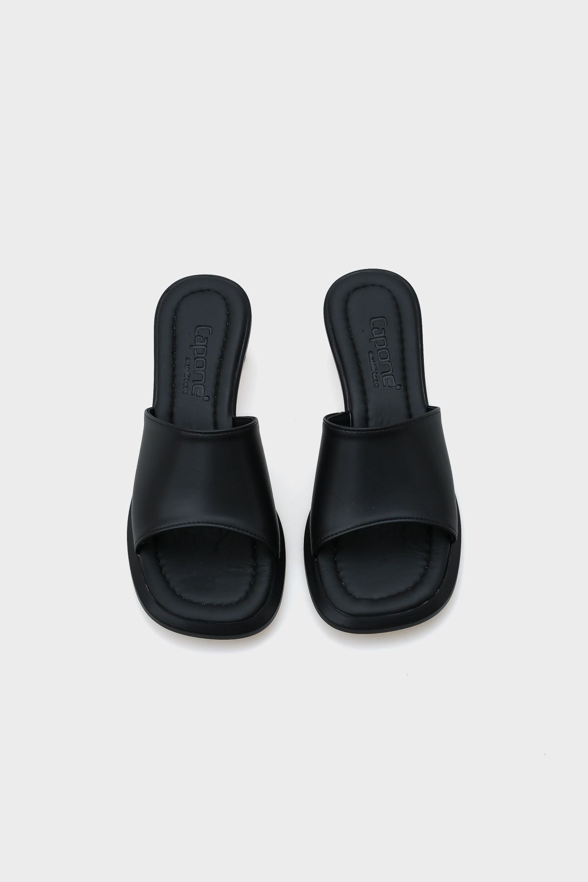 Capone Outfitters-Klapki damskie na średnim obcasie 5
