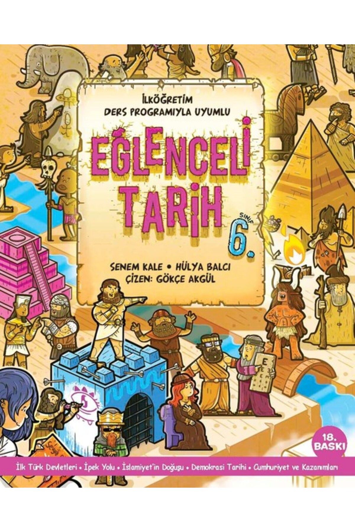 Destek Yayınları Eğlenceli Tarih 6.Sınıf