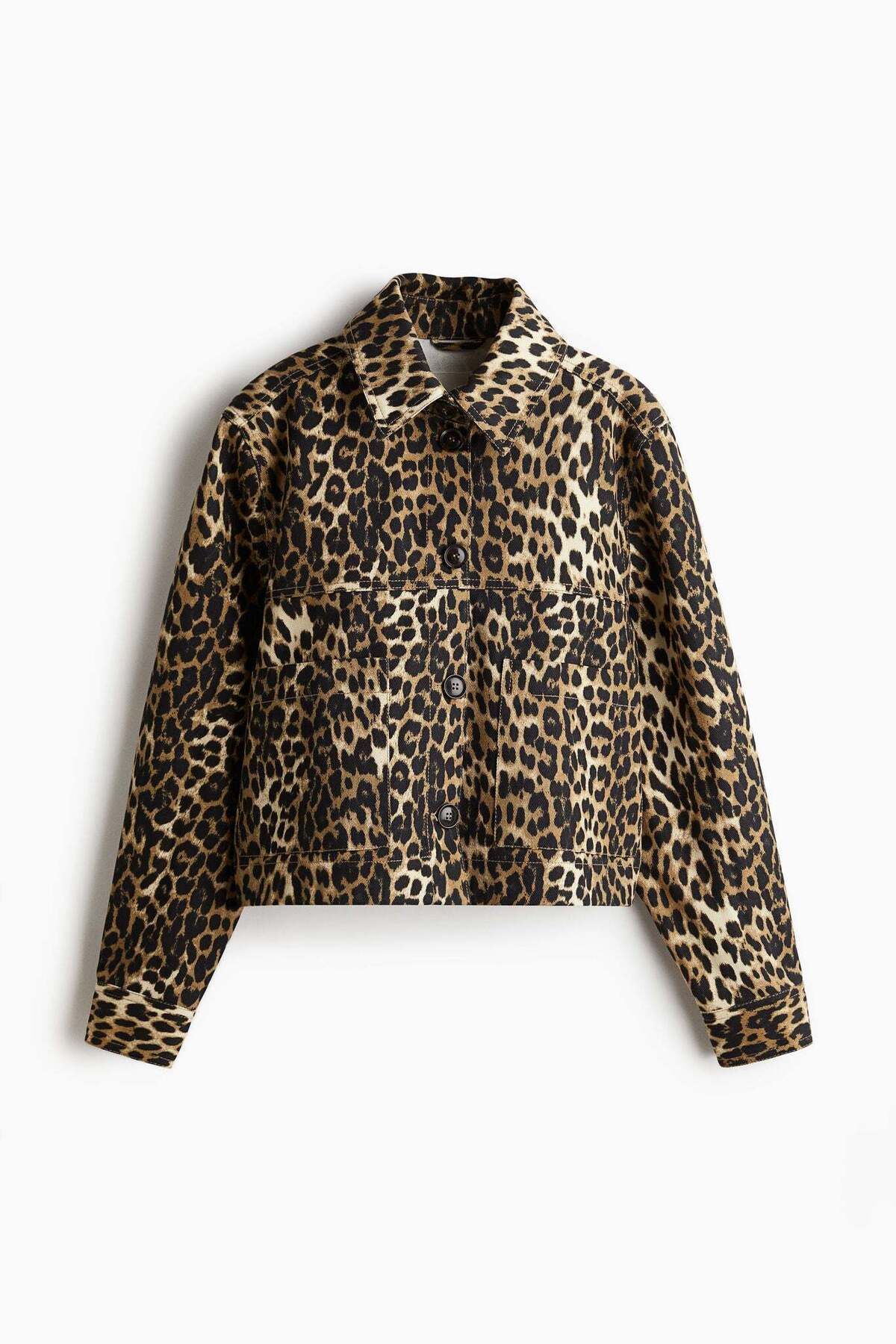H&M-Patterned twill jacket 5
