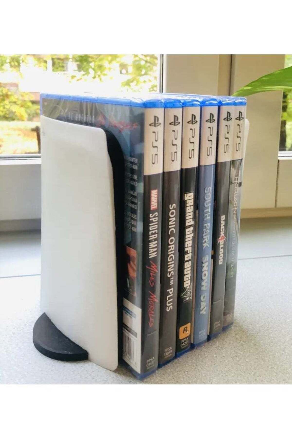 3D Brothers-Sturdy and Adjustable PS5 DISCs Game Display Stand for All Sizes 3