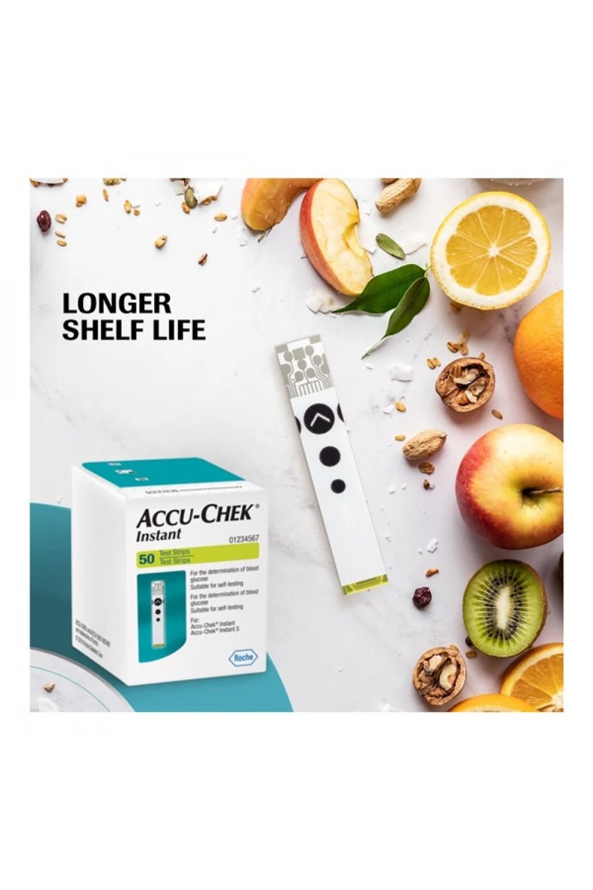 Accu Chek-Accu-Chek Instant Blood Glucose Test Strips 7