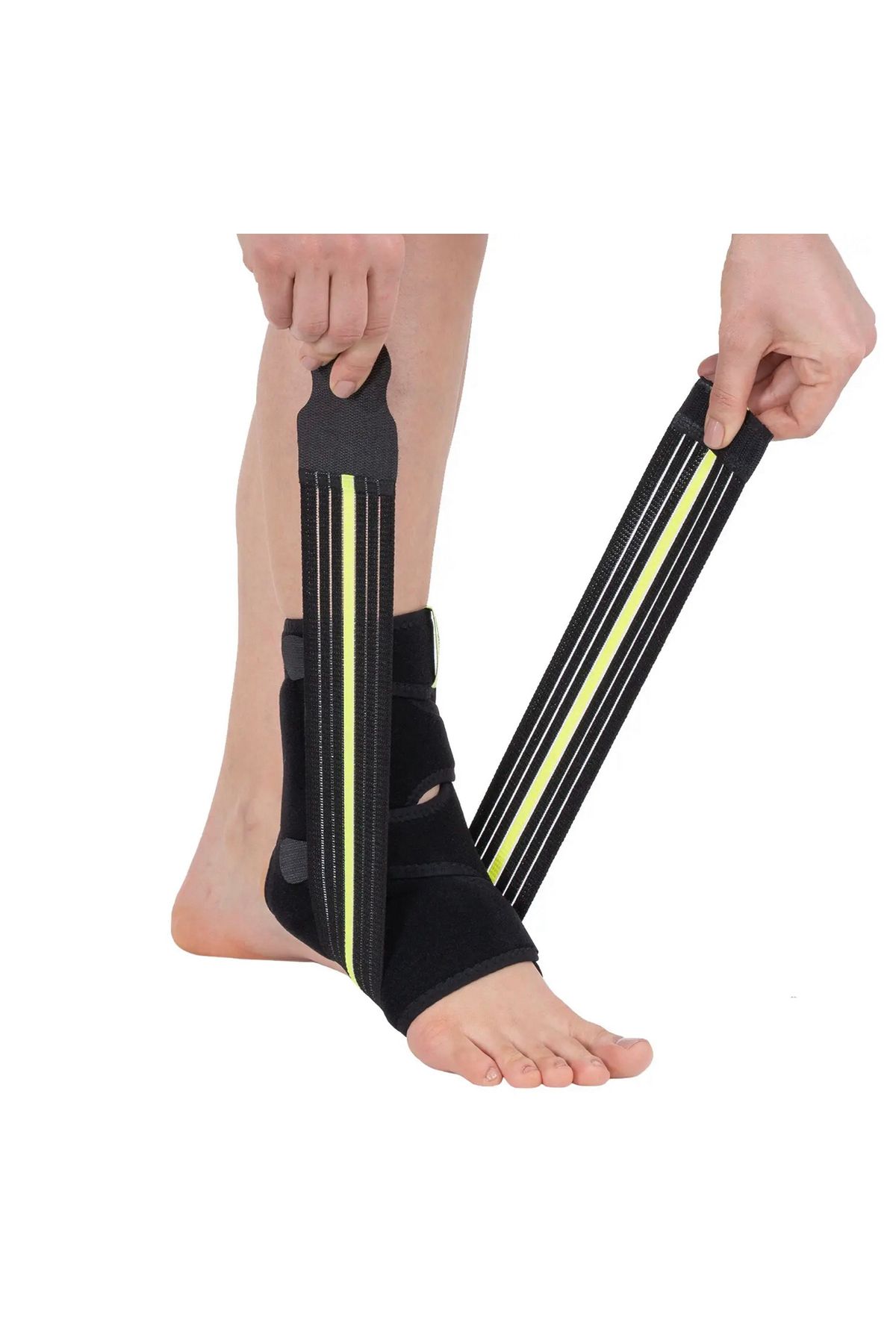 SAMO-Right and Left Usable - Malleol Bracelet with Ligament Support, Standard Size 5