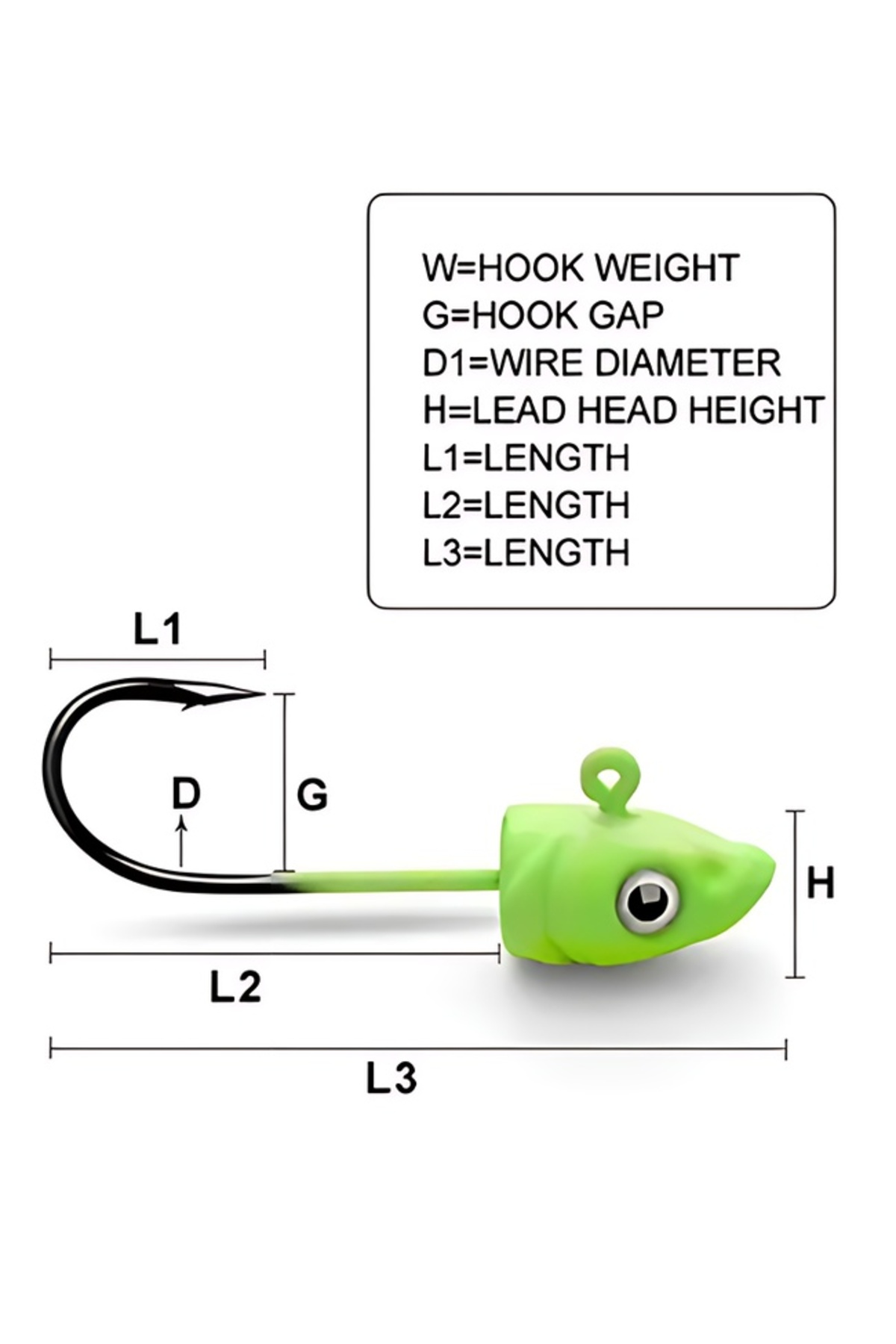 Hokkaido 5 Adet,5 farklı renk,her renkten 1'er adet, 7 gram jig