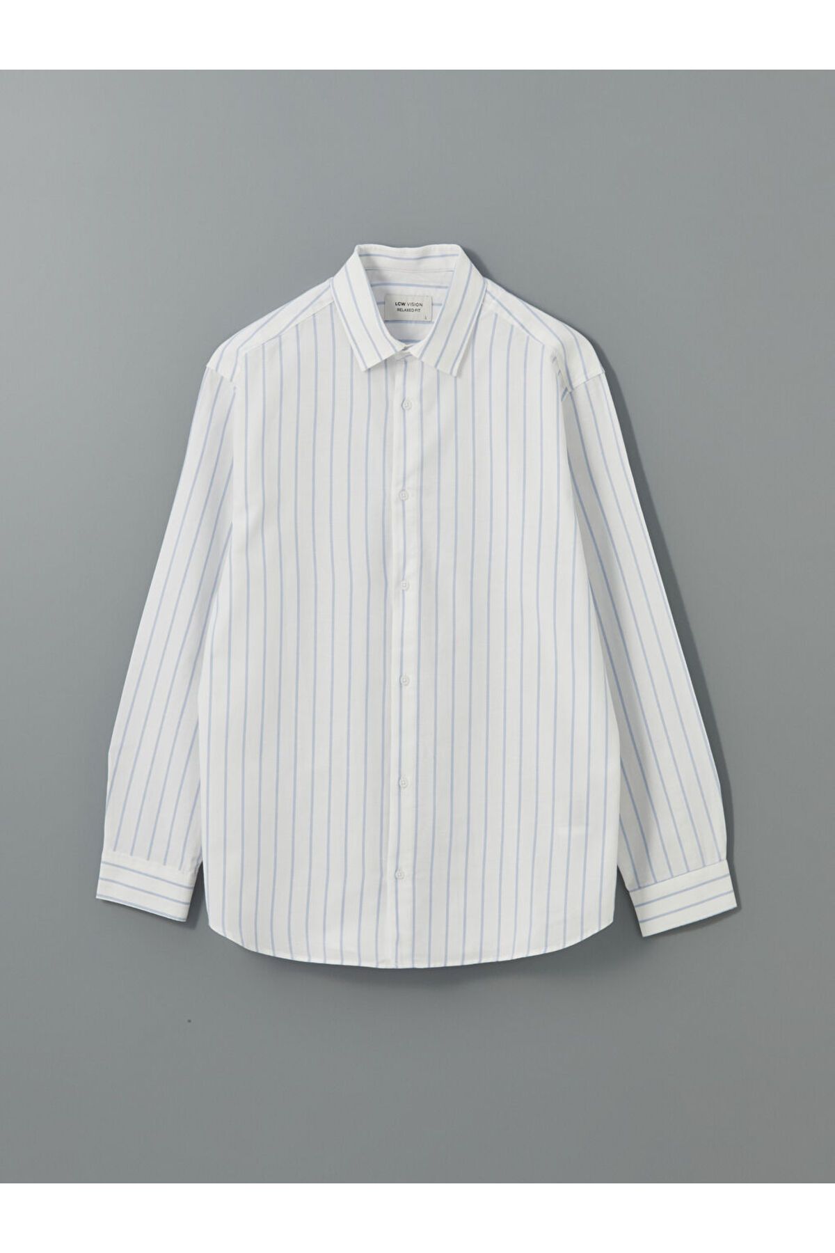 LC Waikiki Cămașă Oxford Cu Mânecă Scurtă Pentru Bărbați Lcw Vision Regular Fit Masculin - M