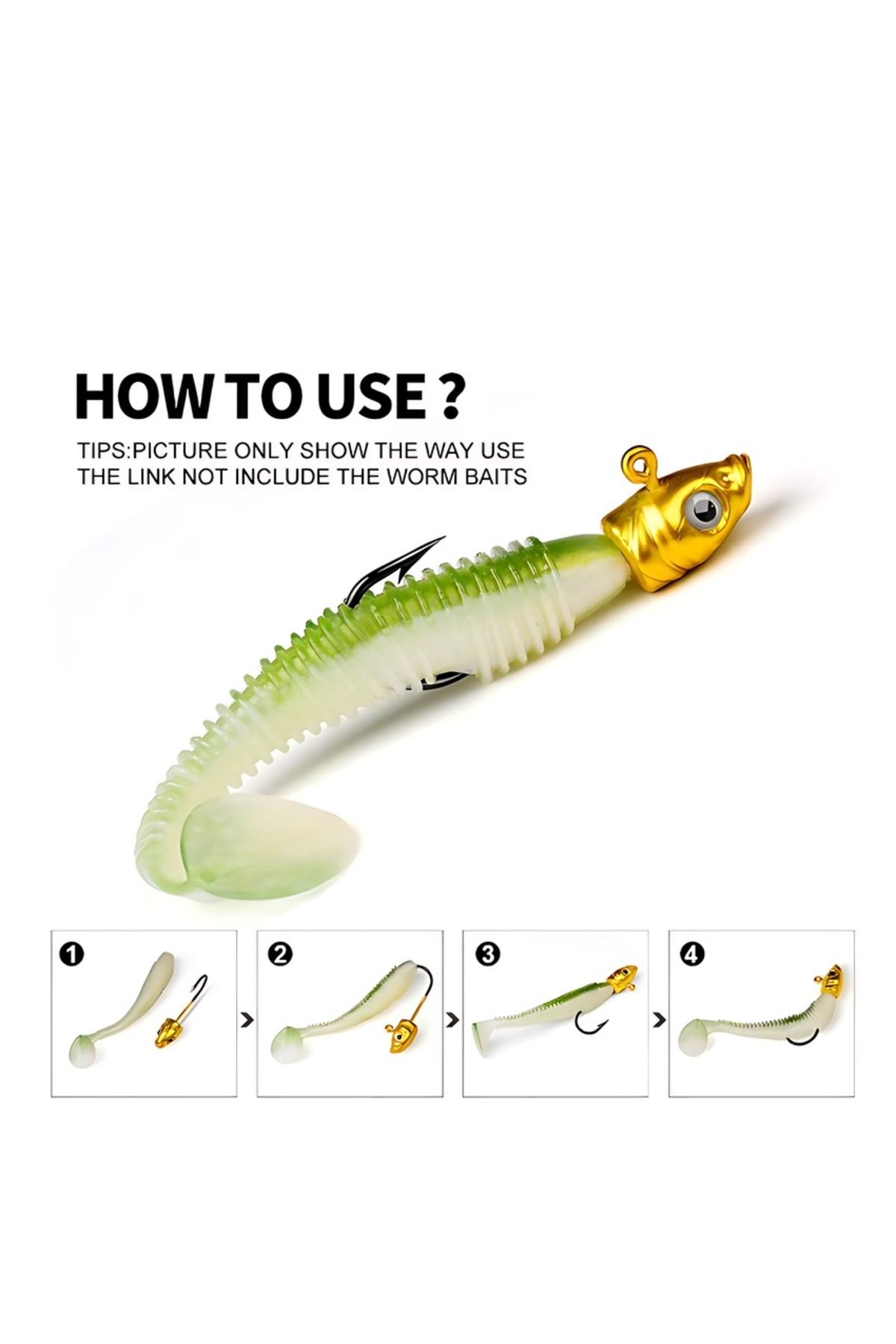 Hokkaido 5 Adet,5 farklı renk,her renkten 1'er adet, 7 gram jig