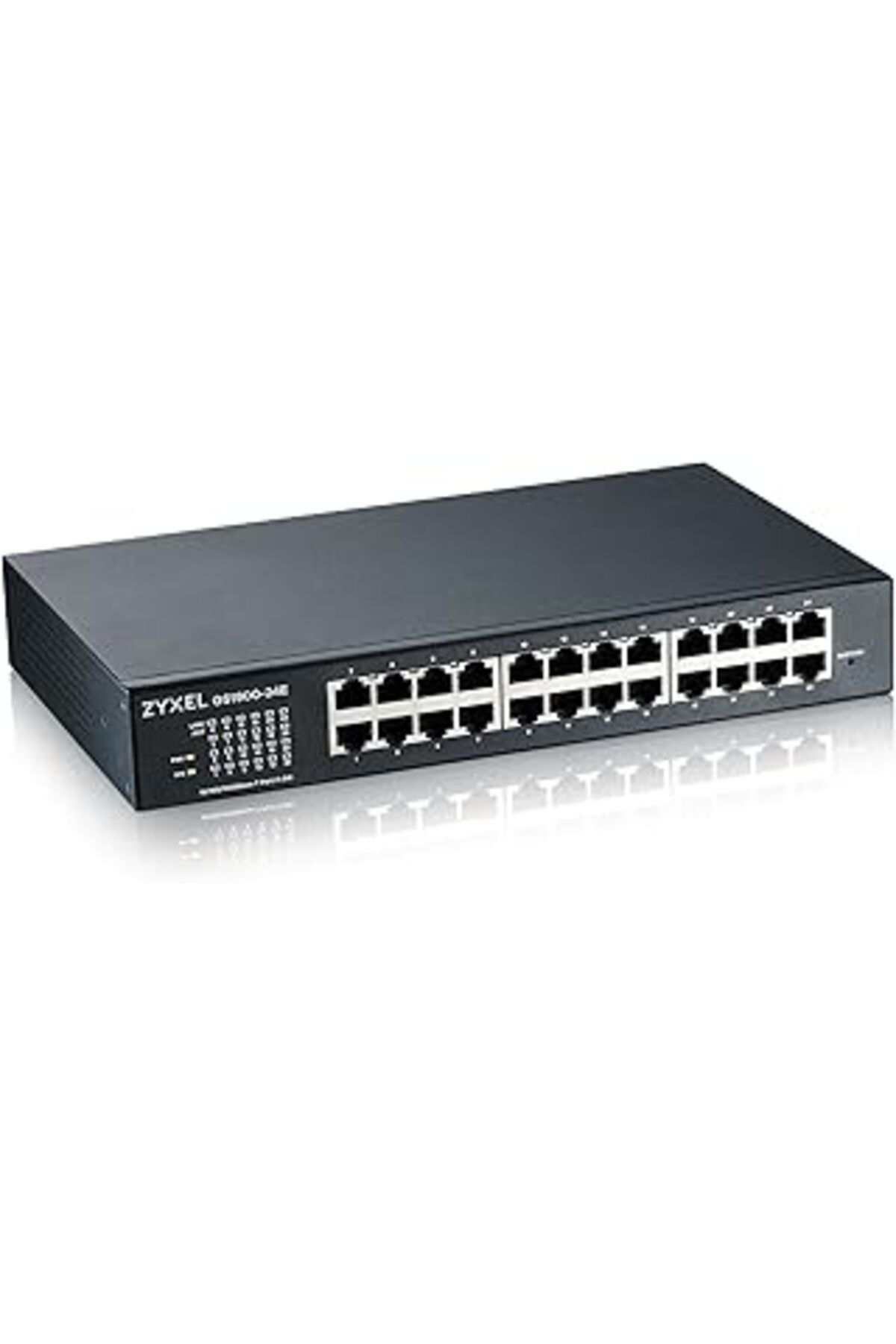 jupiter global bazaar Zyxel 24-Port 10/100/1000 Gigabit Switch | Smartmanaged | Masaüstü / Raf Tipi Ve Fansız | Vlan, Igm