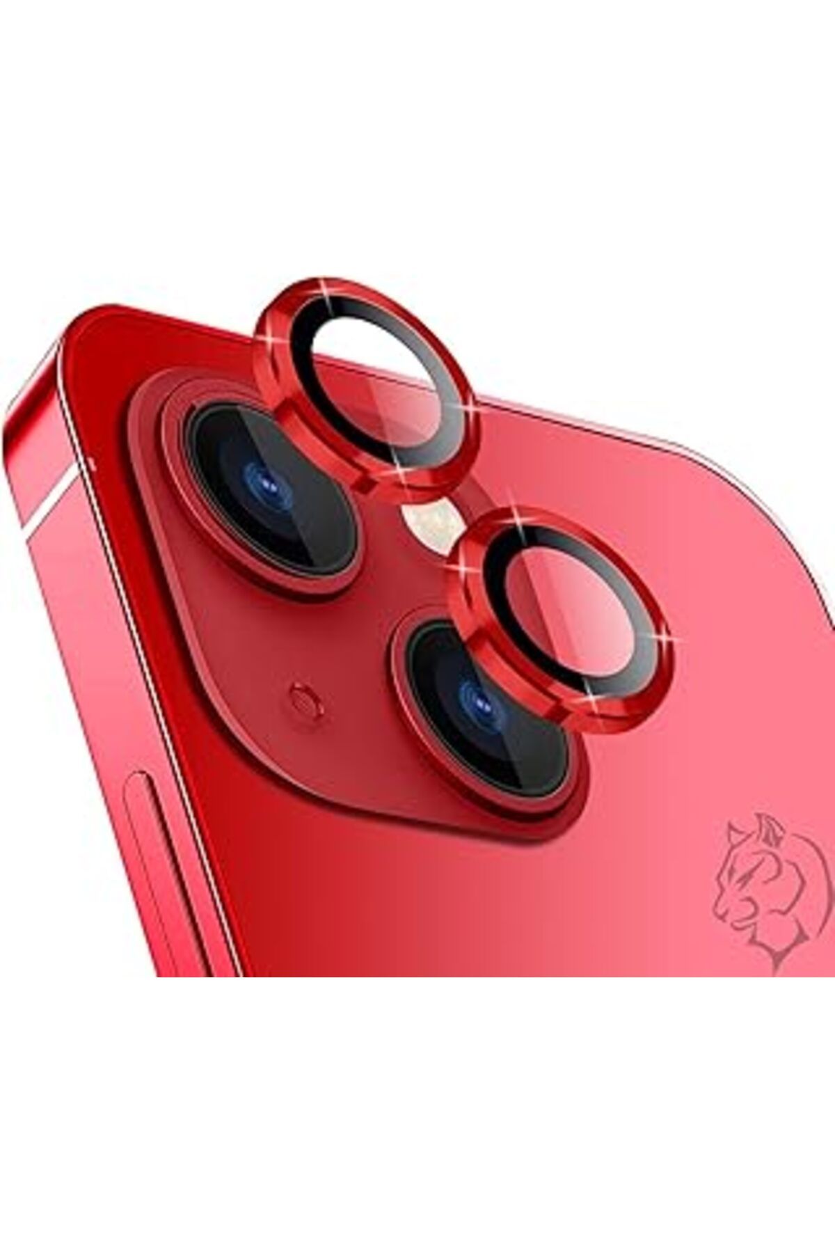 Qedii Iphone 15/Iphone 15 Plus Uyumlu Kamera Lens Koruyucu, [Orijinal Tasarım Lens] Çizilme