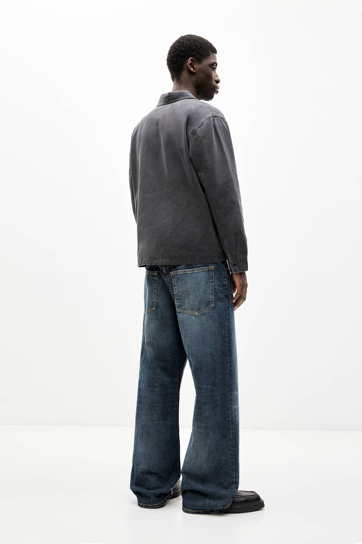 Pull & Bear-Loose flared jeans 5