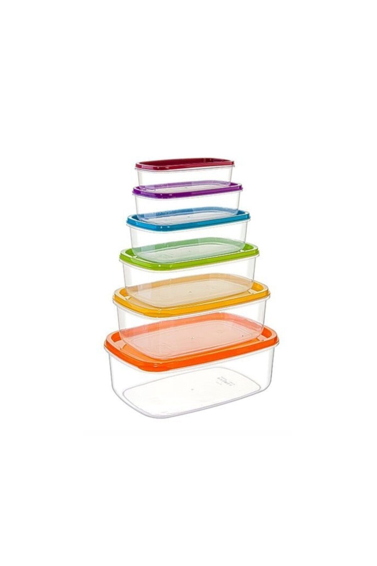 Favilla-Set of 6 Rectangular Storage Containers 2