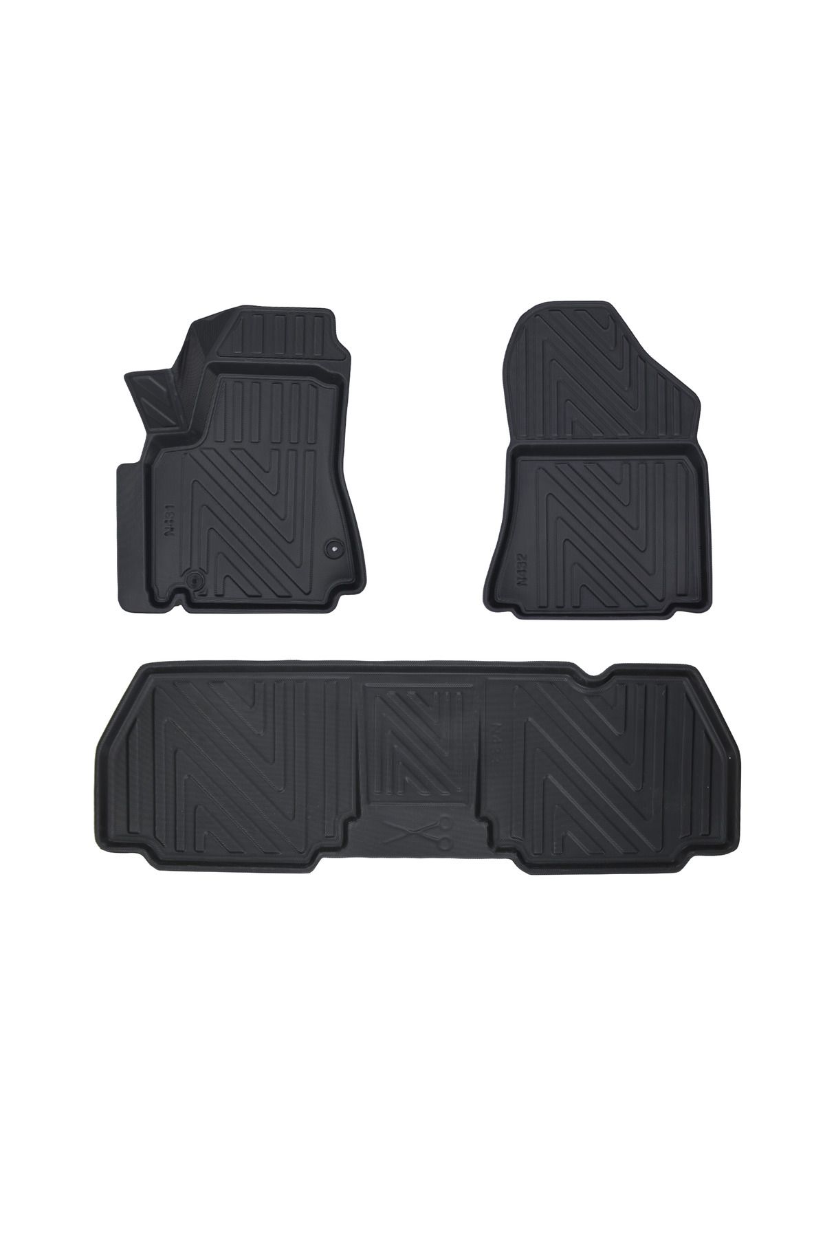 Alpax Citroen Berlingo 2008-2018 Premium Havuzlu Oto Paspas