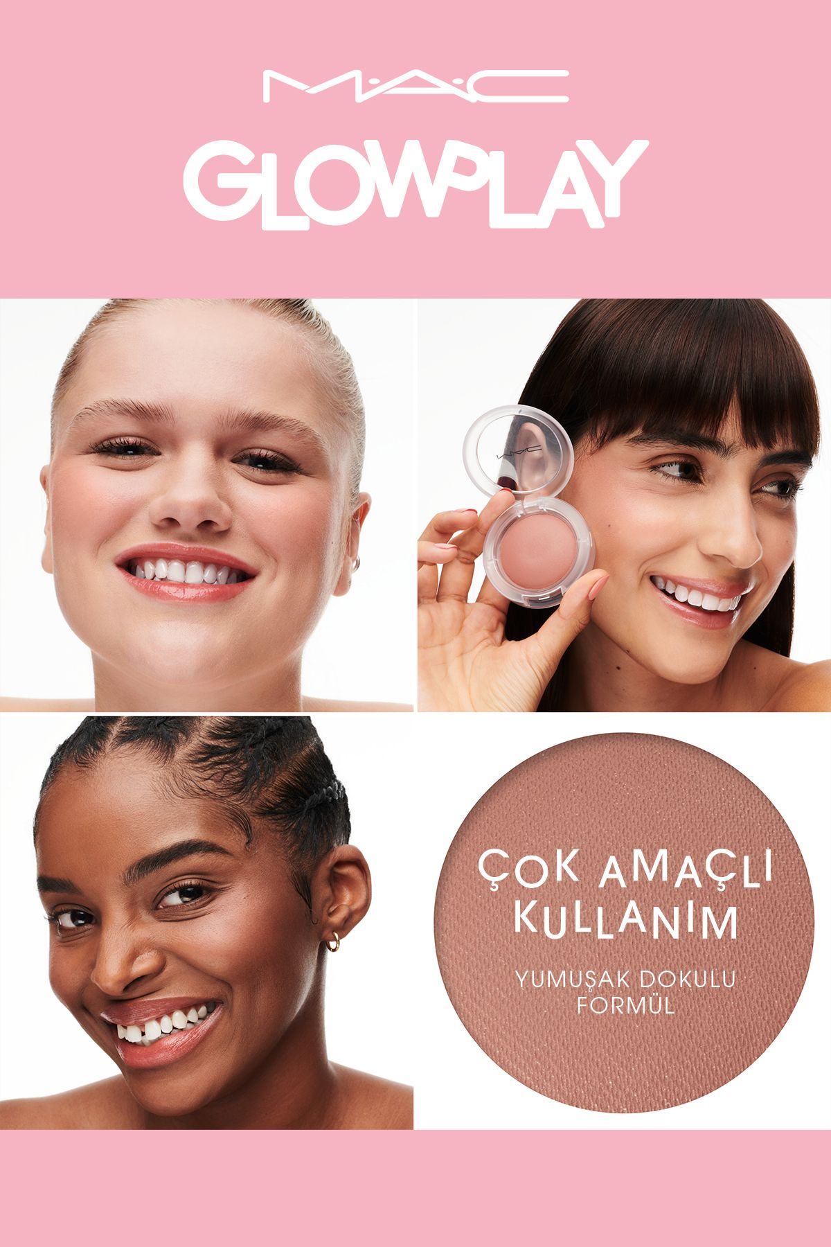 M.A.C-Soft Textured Glow Play Blush - Ginger Luck 2