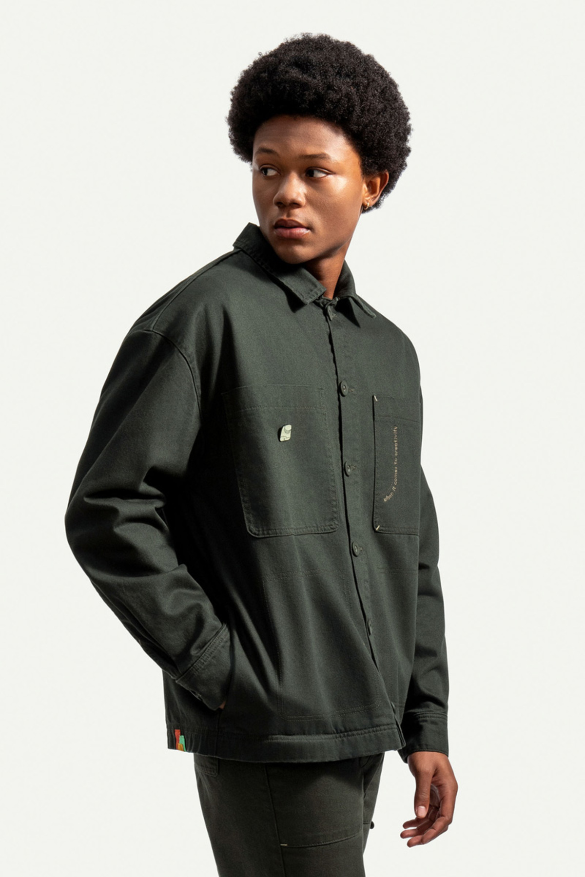 KAFT  Erkek Worker Ceket - Creapus - Asphalt - Görsel 5