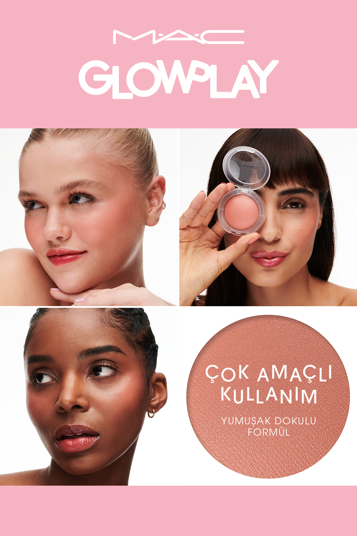 Glow Play با بافت نرم، رژگونه لایه لایه Grand 7.3 G — تصویری 126125 — تصویر 2 از 5