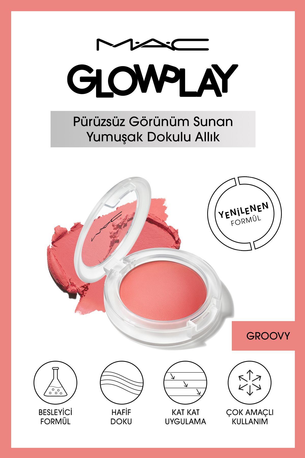 Glow Play Yumuşak Dokulu Allık-groovy