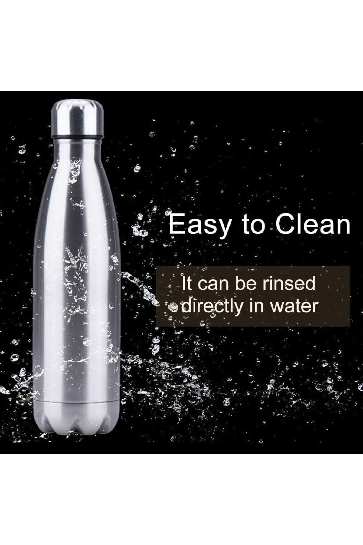 Primo Plus-Silver insulated water bottle 1