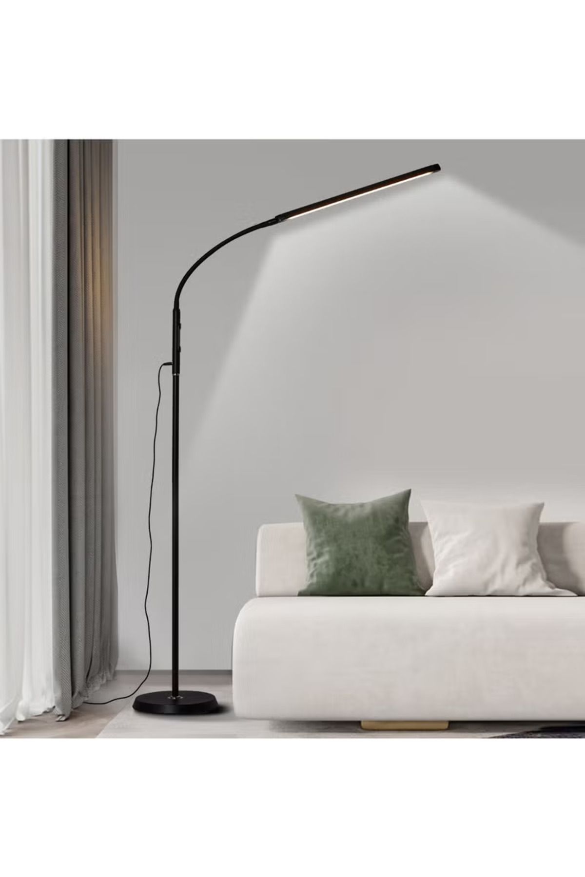 COOYA-360° Rotatable Floor Lamp, Convertible Table Desk Light, Touch Control Adjustable Dual-purpose Light 1