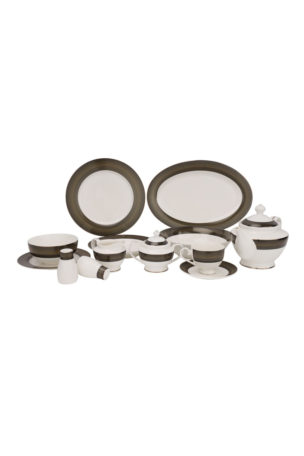 ROYALFORD-Premium Bone China Dinner Set, 83 Pcs Set, RF11046 7