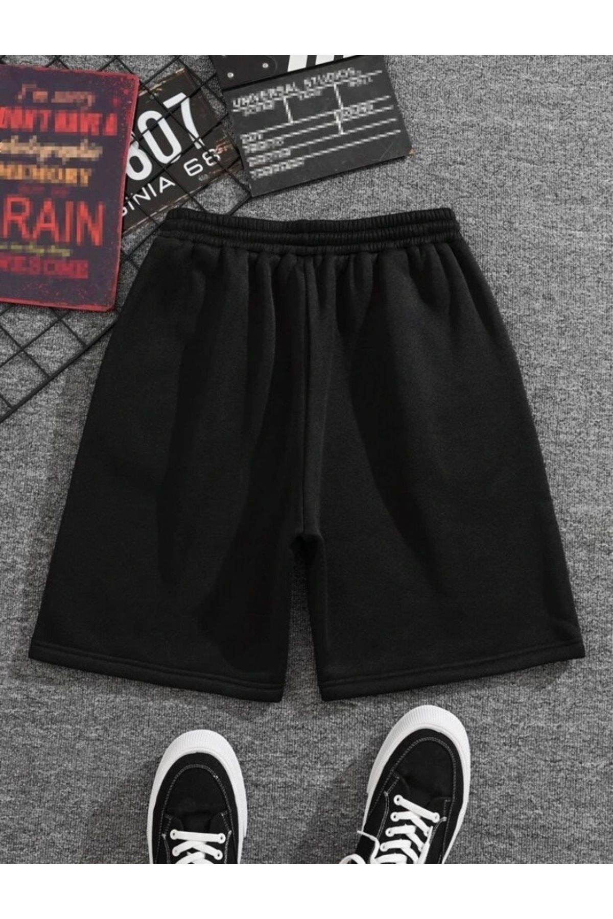 BYMEER-Pachet de 3 pantaloni scurți roz gri negru 6