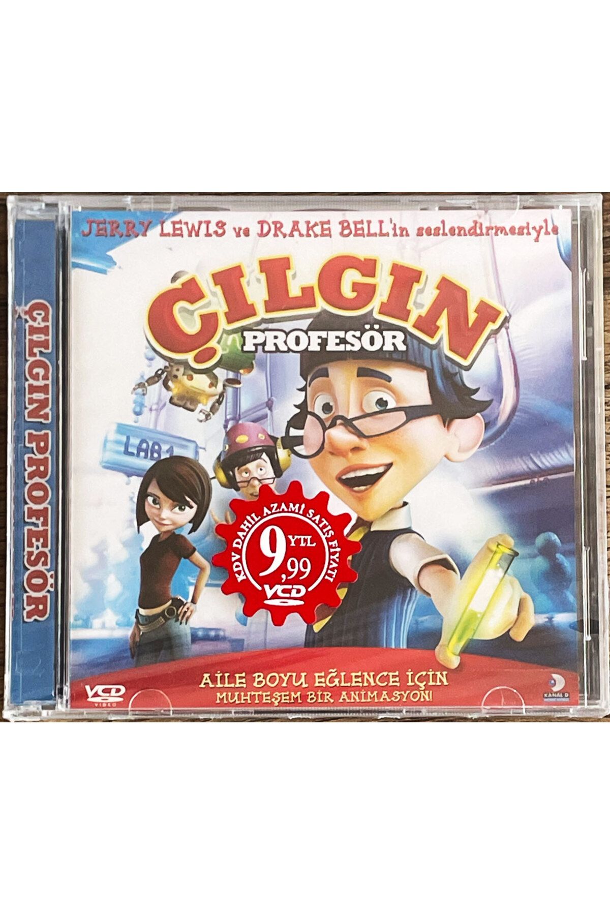 Kovak Kailyn Çılgın Profesör - The Nutty Professor (2008) VCD Film ' SIFIR ÜRÜN '