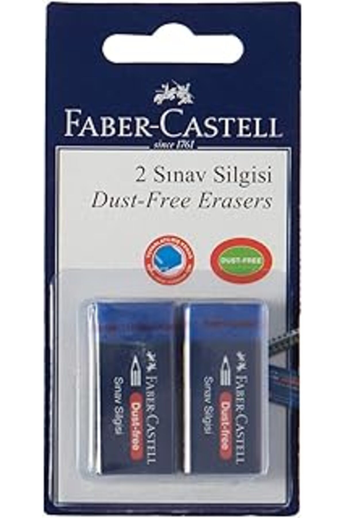 Mu Art Ahşap Faber-castell 2'li Sinav Silgisi