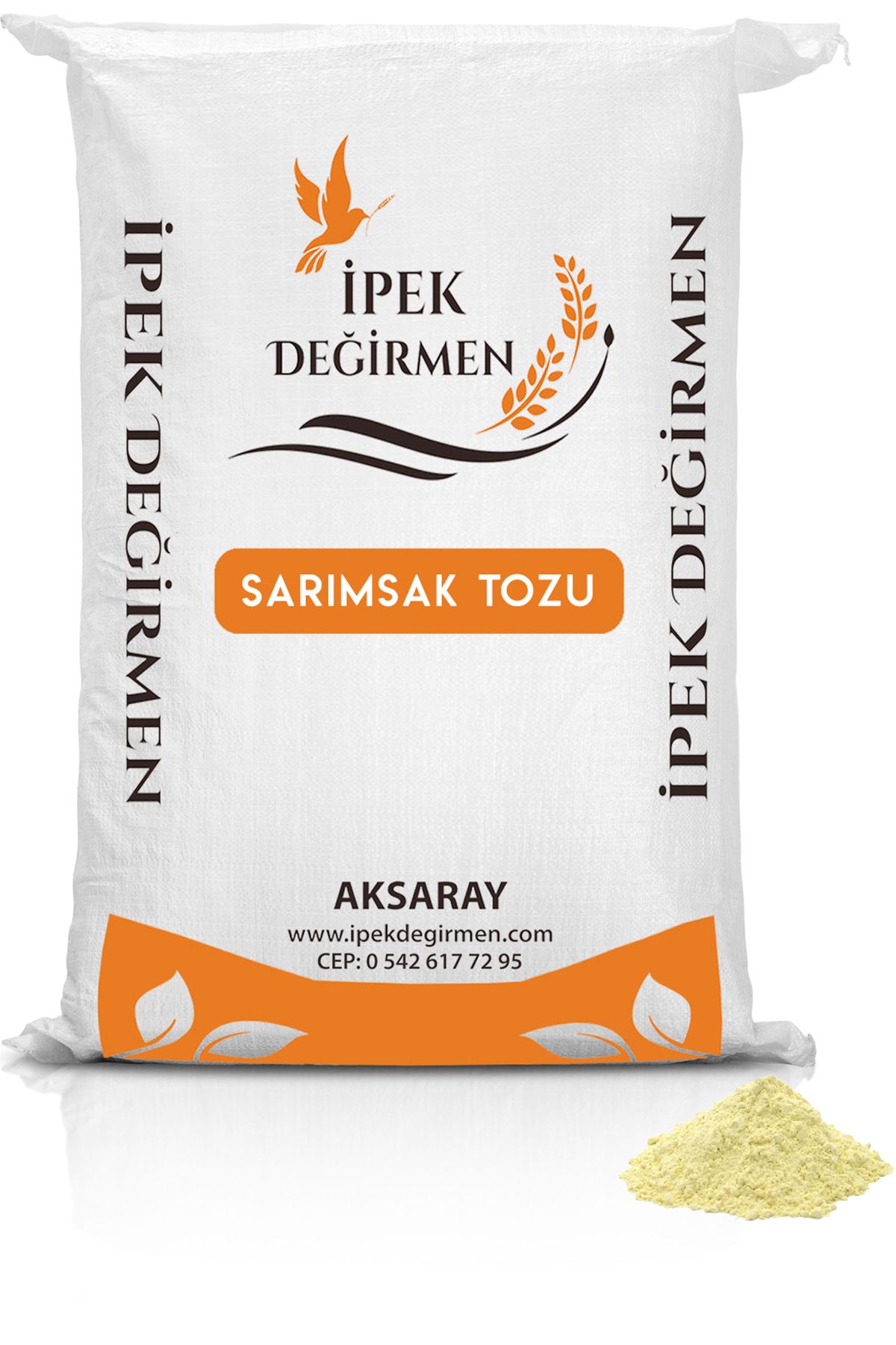 İpek Değirmen 1 KG Yerli Taş Köprü Sarımsak Tozu