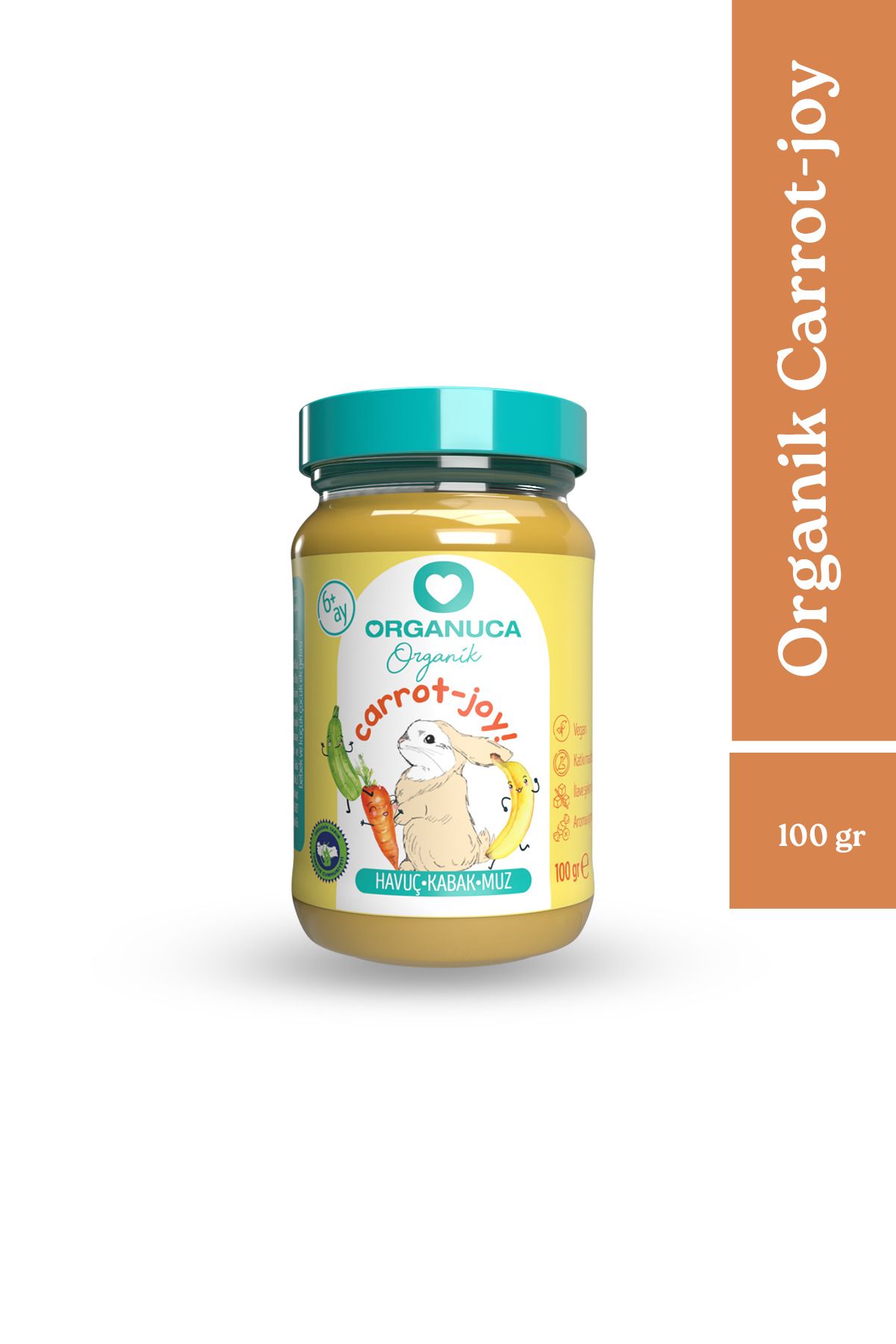 Organuca Organik Bebek Maması Carrot Joy