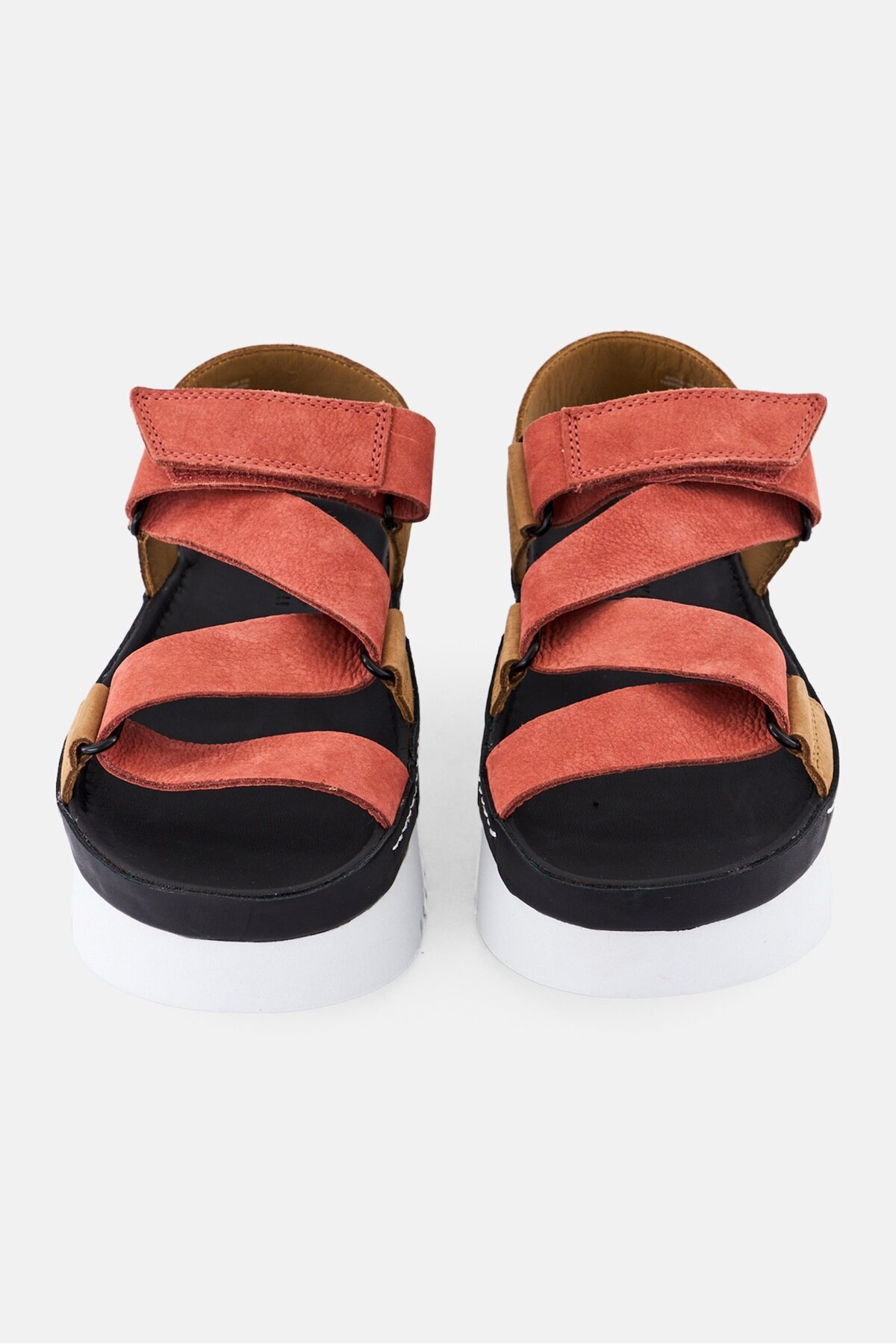 CLARKS-Women Standard Ranger Elvtd Velcro Closure Sandals, Black 2