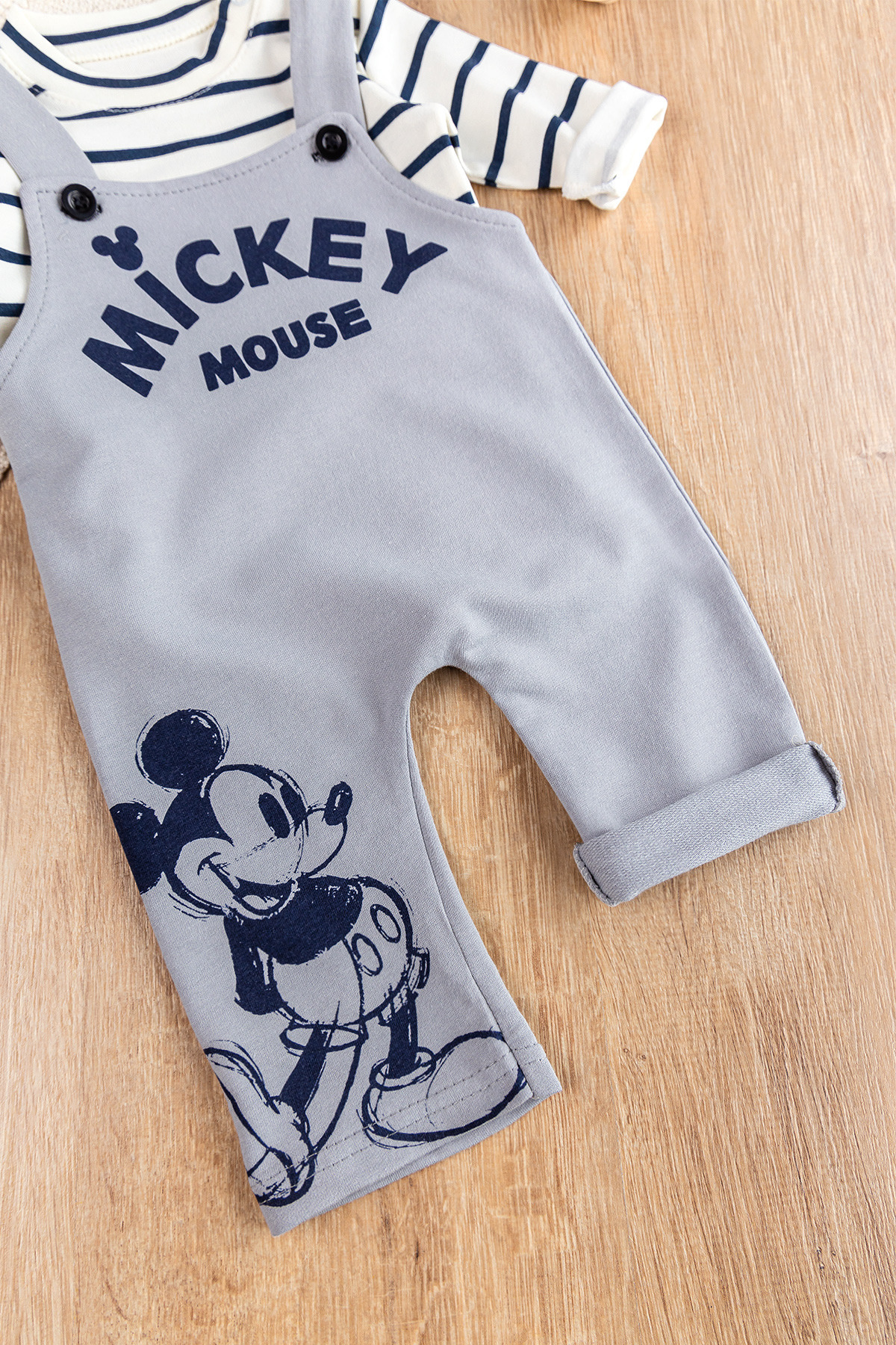 Babymod Erkek Bebek Tulum Salopet Takım 2'li fotoğrafı 3 (önizleme)