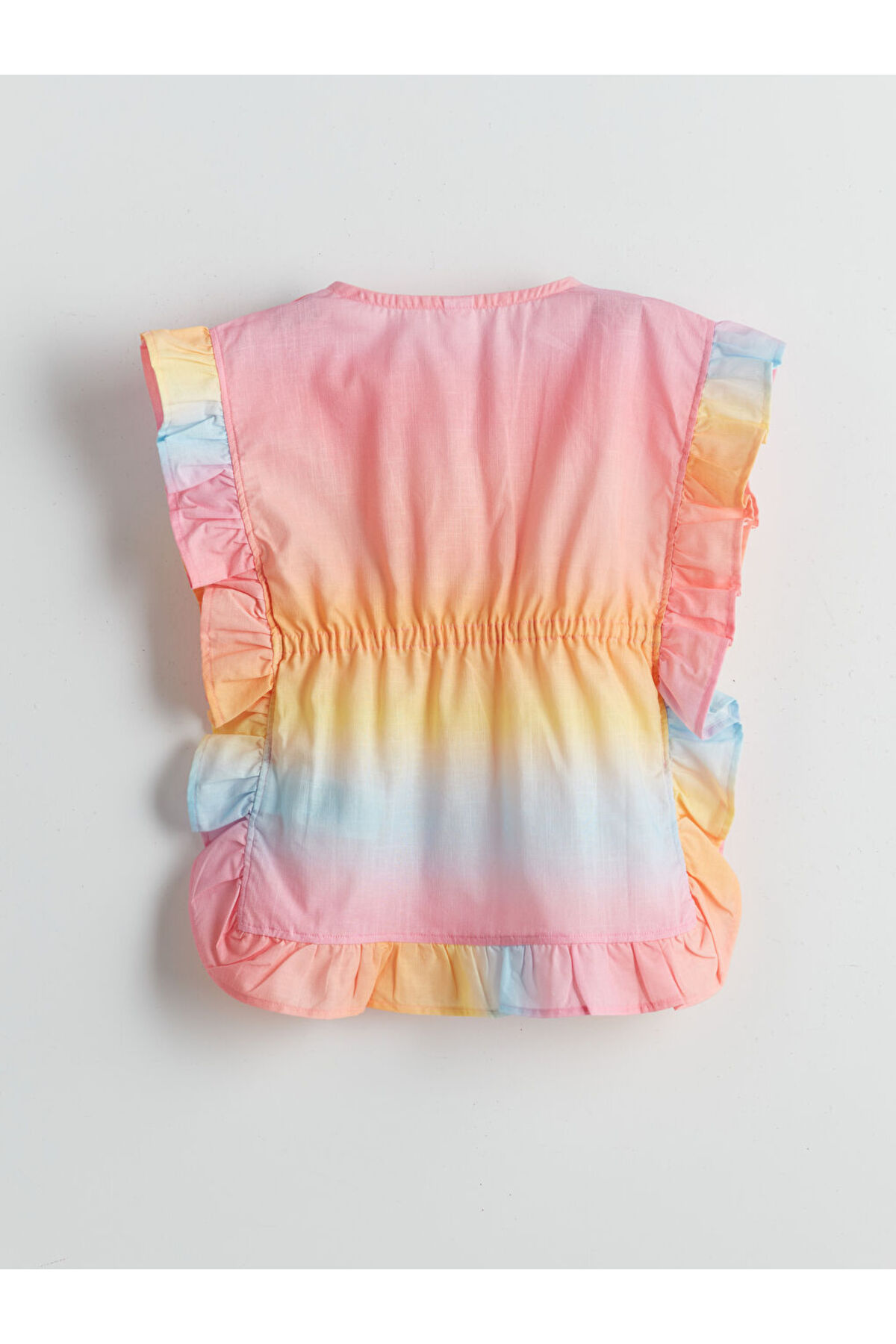 LC Waikiki LCW Kids Renk Bloklu Kız Çocuk Bikini Üst fotoğrafı 2 (önizleme)