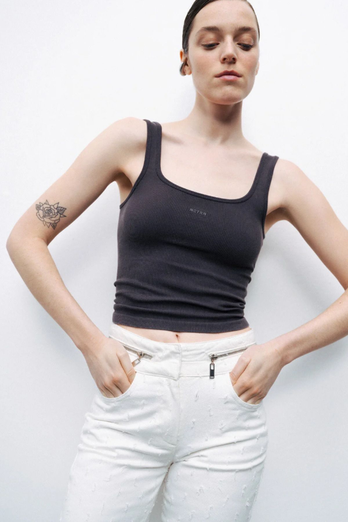 Nocturne-N25Yd15202 Nocturne Crop Top 4