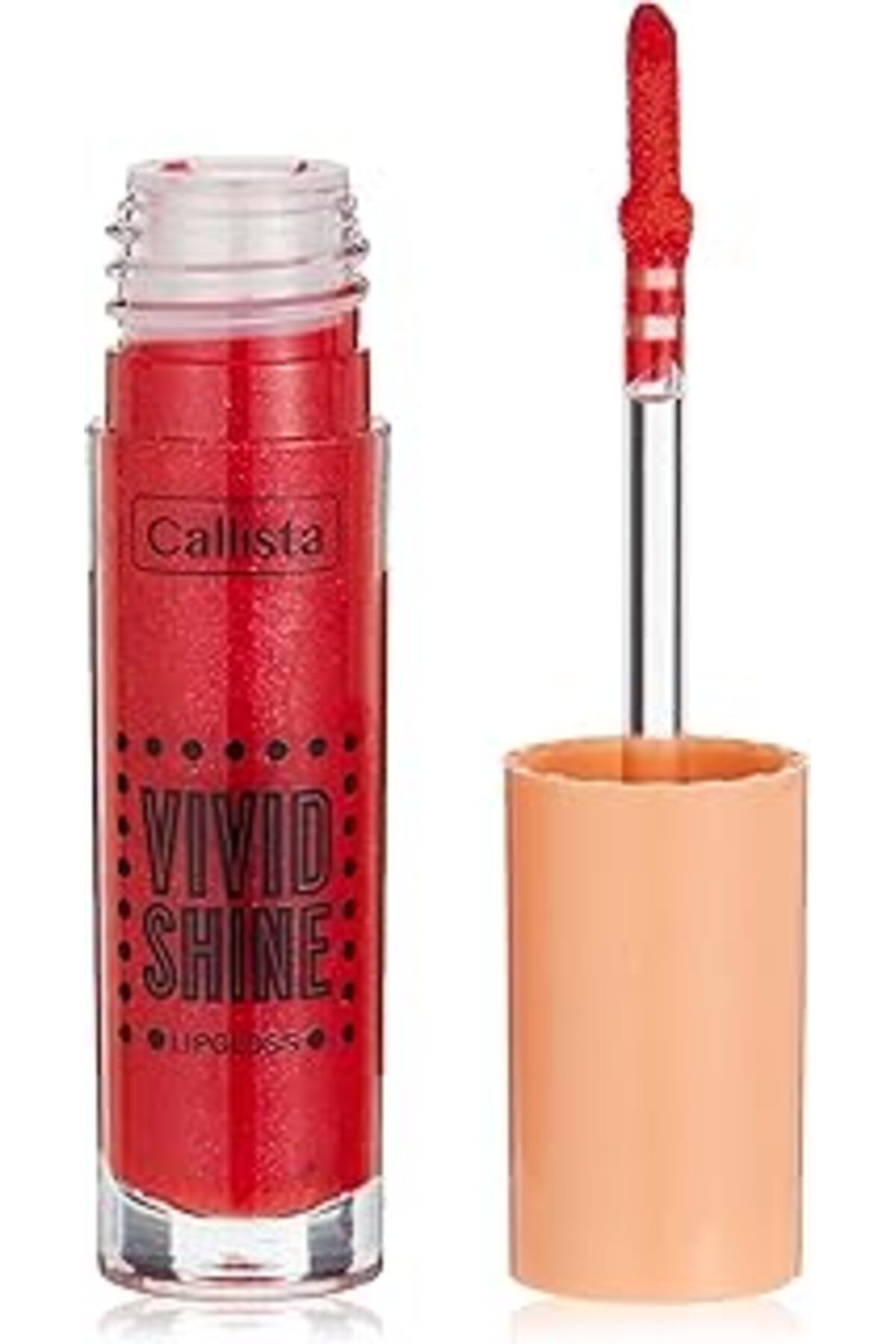 shop Callista Vivid Shine Lipgloss Nemlendiricili Dudak Parlsı 104 Candy - Kırmızı