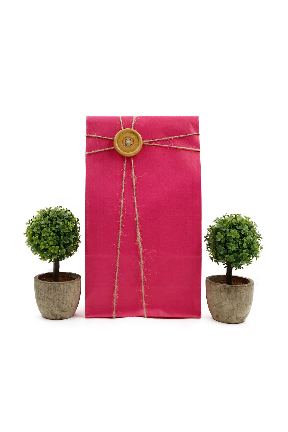reprodesign 15x29x8 Cm Husă De Hârtie Culoare Fucsia 10 Bucăți, Pungă Cadou, Cutie Cadou - One Size