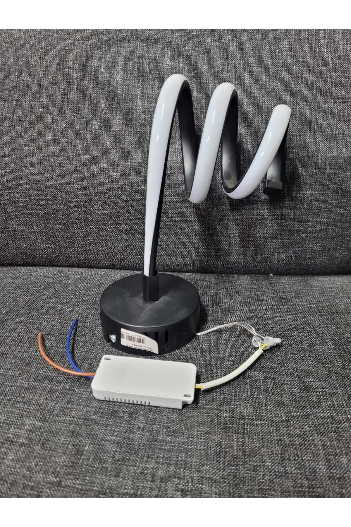 SAĞLAM SPİRAL LED  APLİK SİYAH  BEYAZ A.298.2901-2