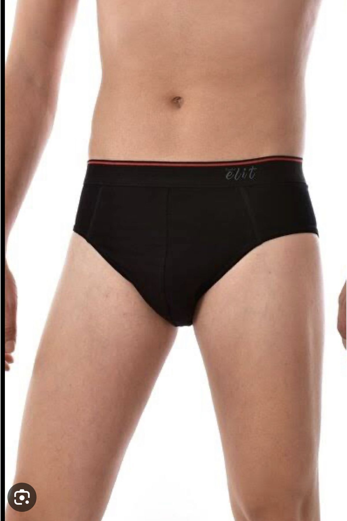 KEYAL Tutku Elit 1351 Elestan Erkek Ince Bel Kemerli Slip Külot 1adet