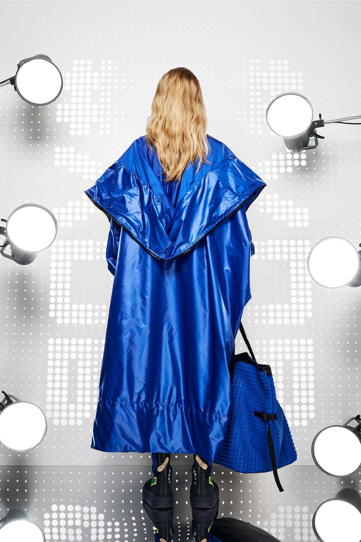 VDR  Kadin Saks Mavisi Rüzgarlik 15451 - Görsel 3